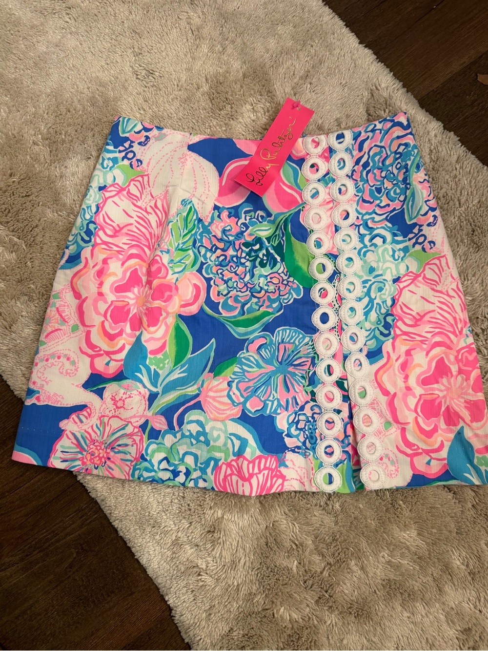NWT Lilly Pulitzer Tawney Skort in the "Peony for Your Thoughts"